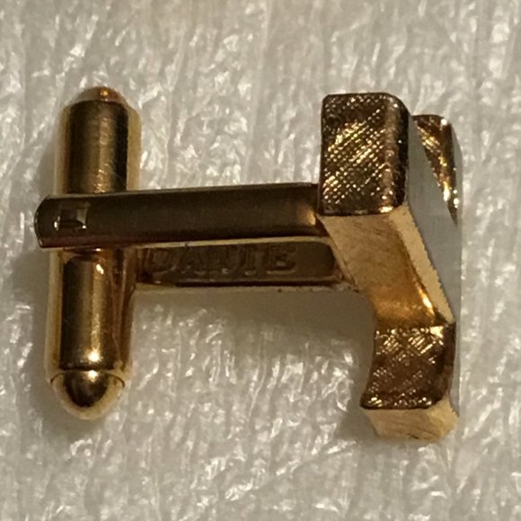 Two vintage pairs of Dante cufflinks - old car & T initial - Picture 8 of 9